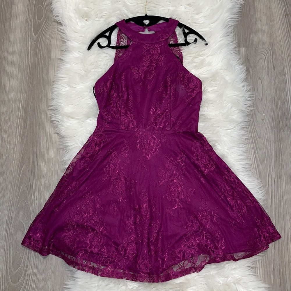 Purple lace mini dress from Lulus (never worn)